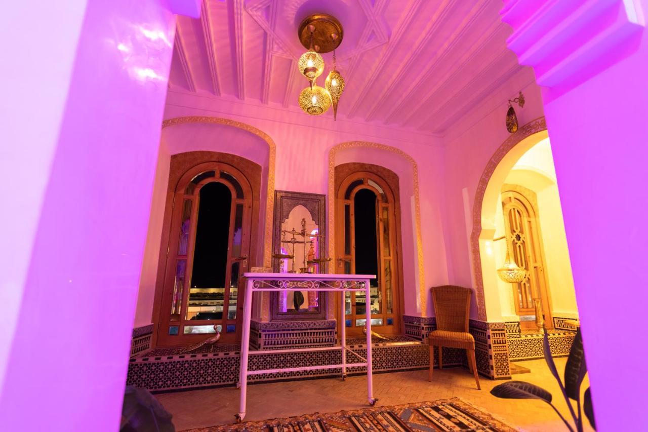 טנג'יר Riad Villa With Mediterranean Sea Views Of Spain And Gibraltar מראה חיצוני תמונה